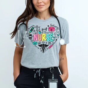 Nurse Tee (Sports Gray/New)